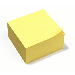 sticky notepad