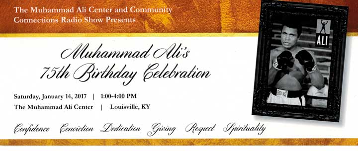 Muhammad Ali ticket front