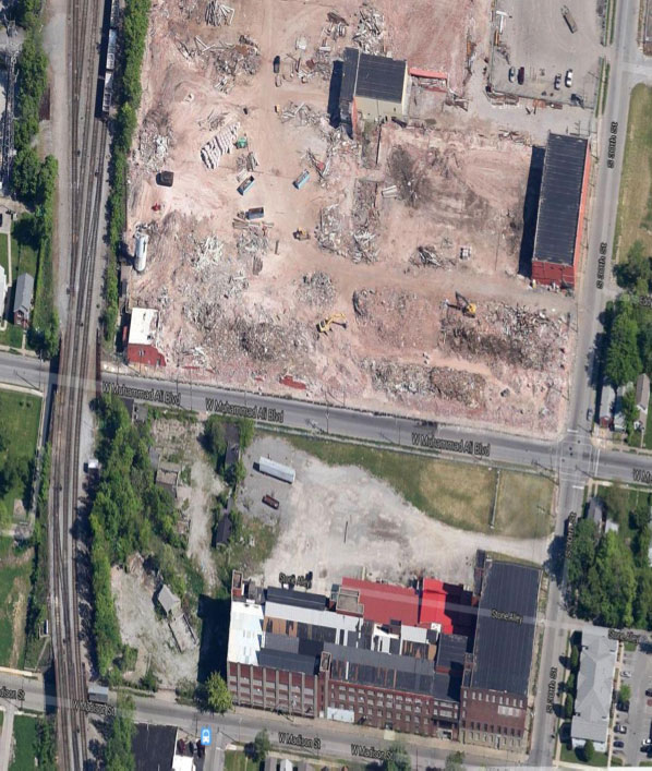 heritage west satellite view