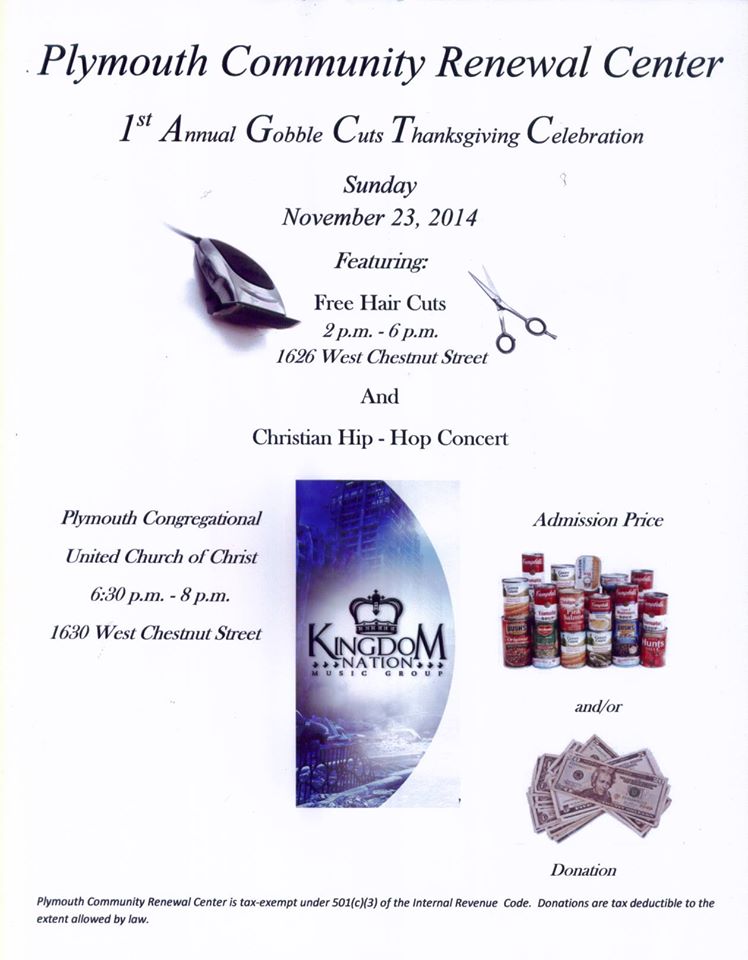 plymouthcc thanksgiving